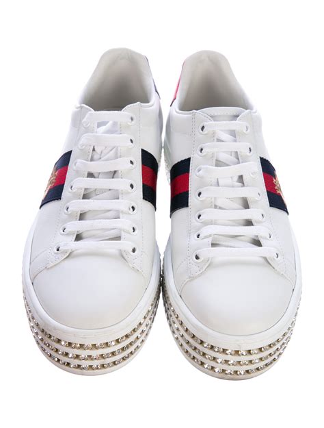 crystal gucci ace sneakers|Gucci ace sneakers price increase.